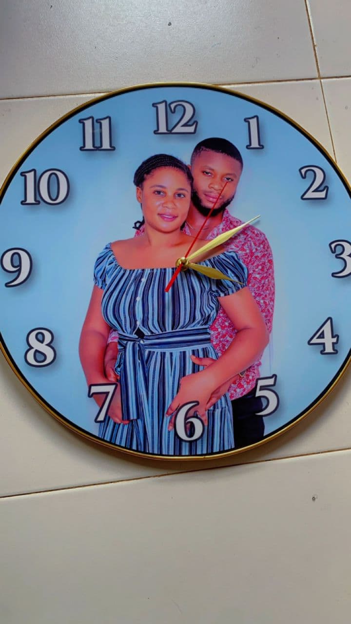 Custom Clock Frame