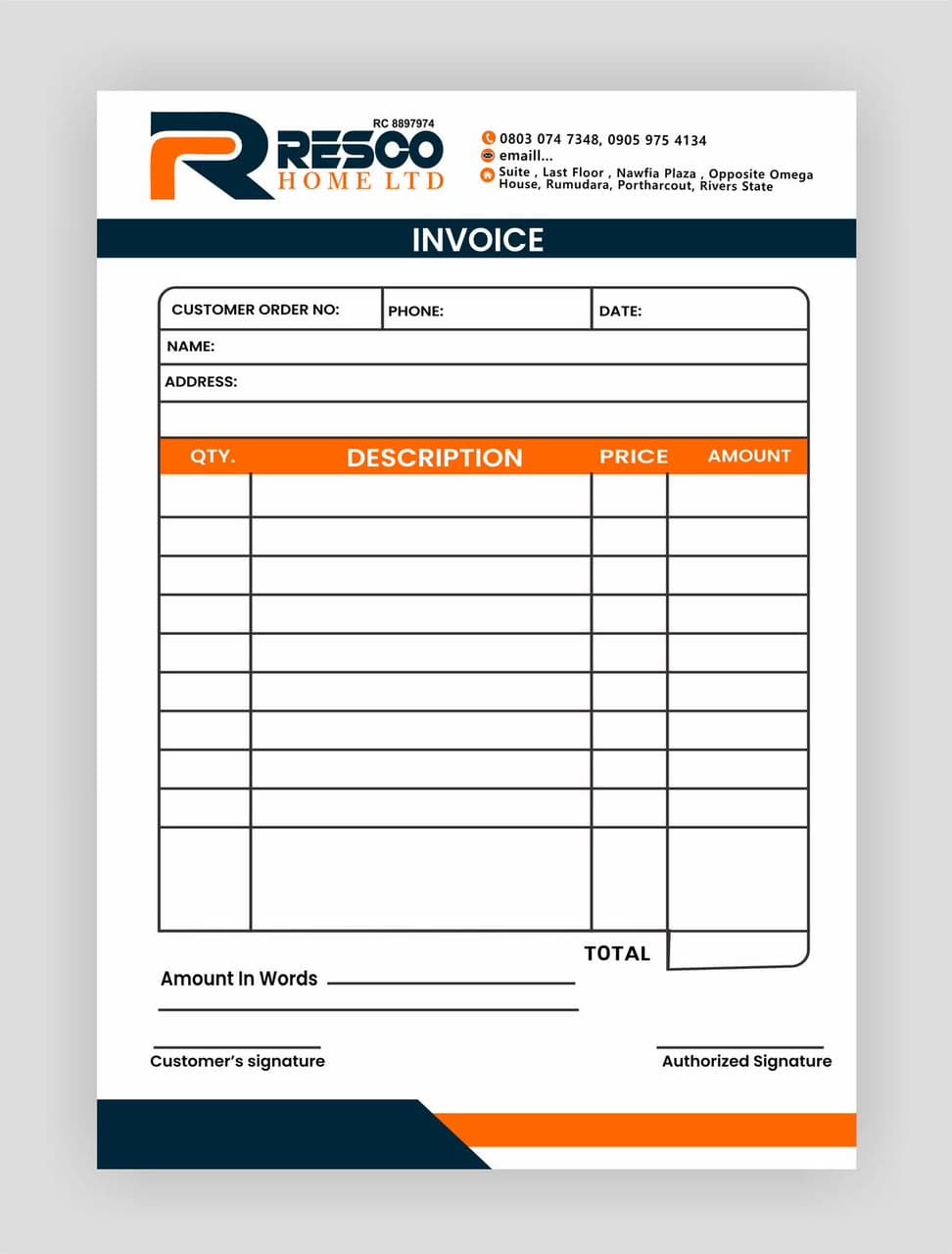 Invoice Template